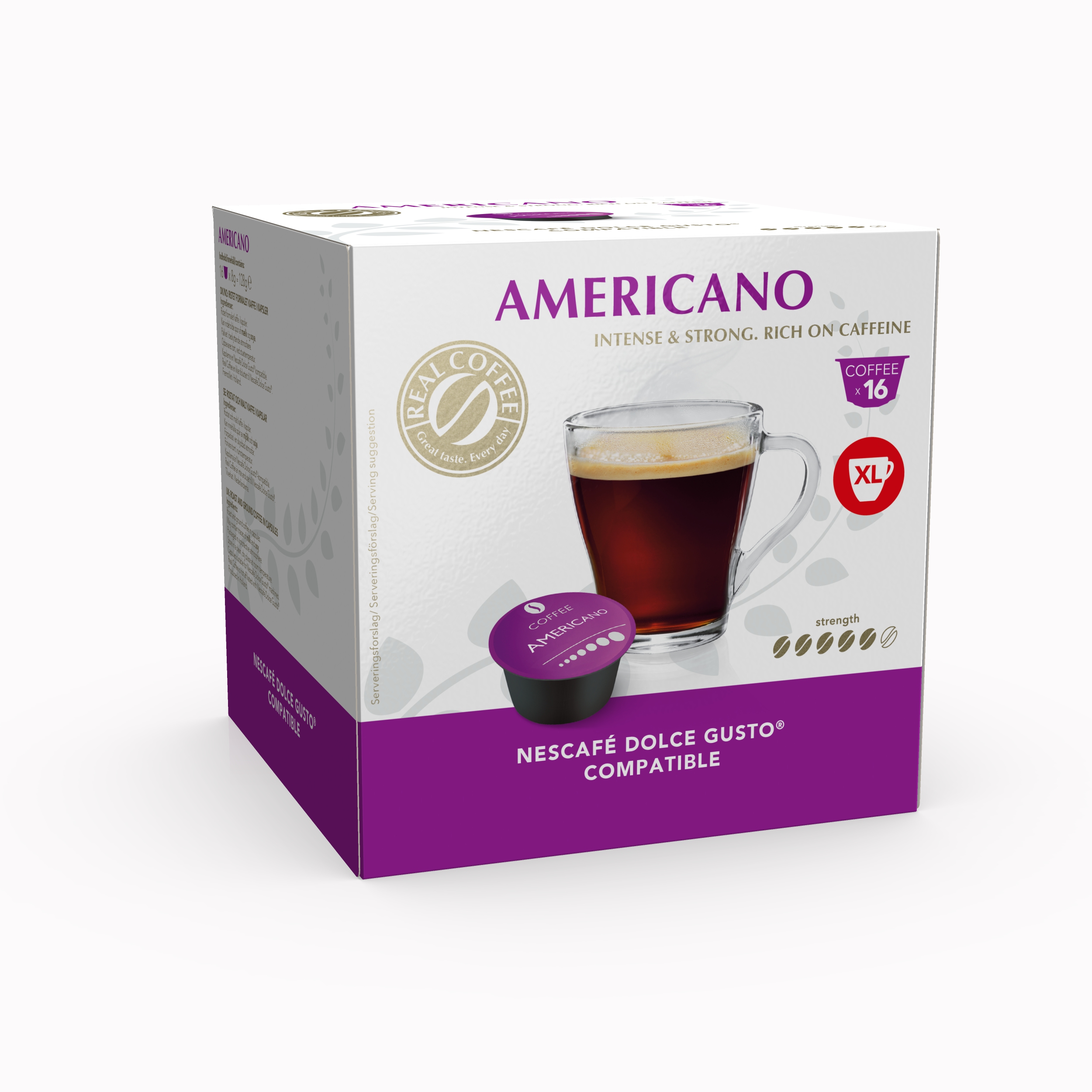 96 Pods Americano Dolce Gusto® Espresso & Americano pods Dolce